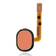 Touch ID Fingerprint Reader W Flex Cable For Samsung Galaxy A20 A205/2019 Orange