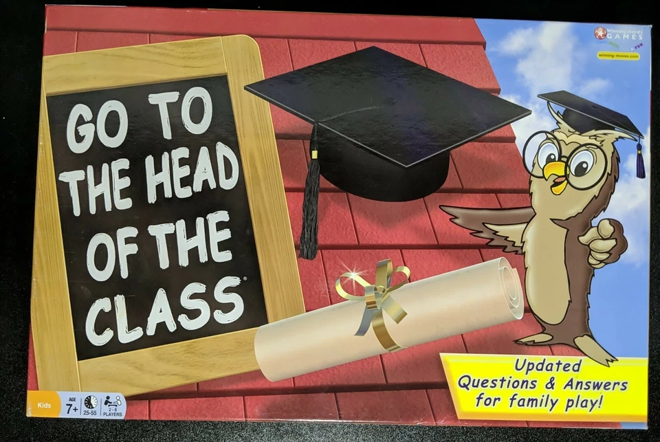 Go to the Head of the Class 2008 Winning Moves Hasbro Trivia - Complete - Image 2 of 3