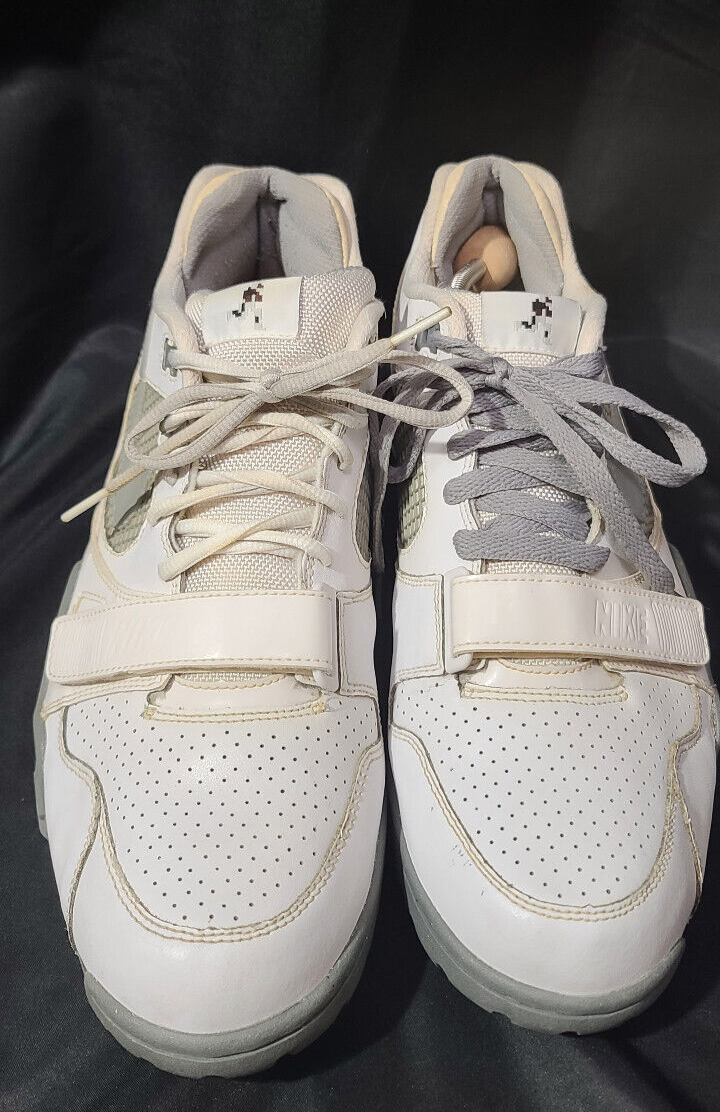 Nike Air Trainer TW 2 Tecmo Bo White and Gray Shoes Size 11.5 Bo Jackson Nike Air Trainer TW II - Tecmo Bo - Black - Silver + White  main image 4