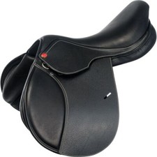 1. Close Contact English Saddle Black Leather Jumping/All Purpose Horse Tack 17  
