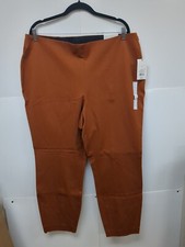 Women's High-Rise Skinny Ankle Pull-On Pants - A New Day Brown 17