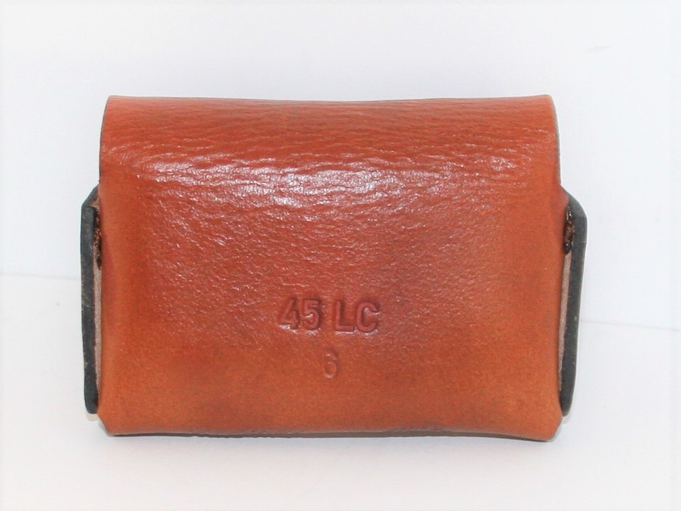 45 ACP Ammo holder Bond Arms, leather, for 45ACP shells, Derrnger