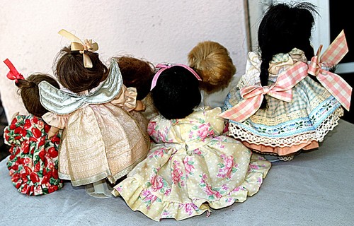 Lot of six vintage dolls, Pauline Jacobson, Victoria Ashley, Carol Anne doll, - Picture 4 of 4