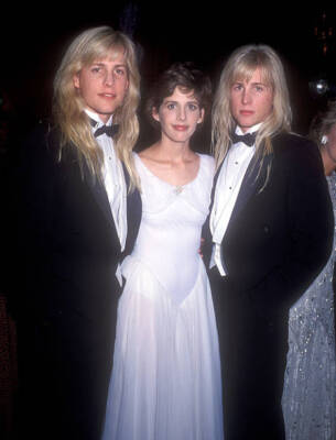 Gunnar Nelson Tracy Nelson and Matt Nelson during 61st Annual A .. Old Photo