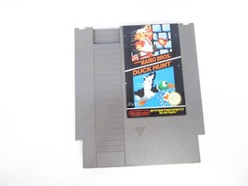 NINTENDO - NES - SUPER MARIO BROS + DUCK HUNT - JEU / GAME + ETUI / HOLDER