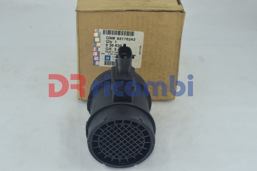 MISURATORE DEBIMETRO FLUSSO MASSA ARIA FILTRO ARIA OPEL 836639 93178243 - Imagen 3 de 5