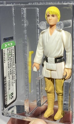 Afa 85 Star Wars 1977 Luke Skywalker Farmboy Blonde Hair Light Pants Ch Nm Mint Ebay