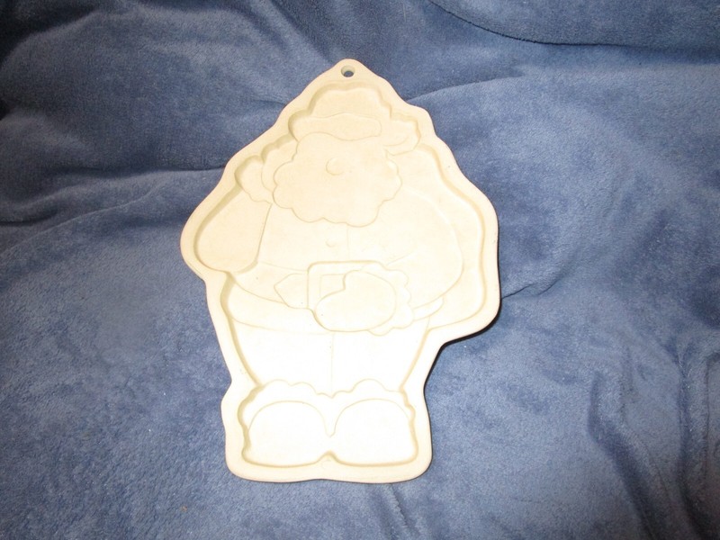 Superstone Santa Cookie Mold, 1995 Sassafras Enterprises, USA