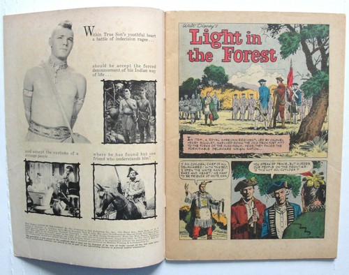 WALT DISNEY'S LIGHT IN THE FOREST ~ Four Color #891 FN+ 1958 DELL Comic Book - Picture 2 of 5