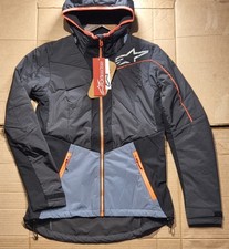 Aplinestars Women's Small Stella Denali 2 Hooded Biker Primaloft Jacket in Black