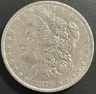 1879 $1 Morgan Silver Dollar. **AU** #1565