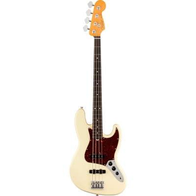 Fender American Professional II Jazz Bass RW Olympic White - E-Bass