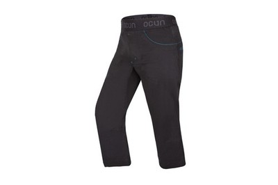 Ocun Jaws 3/4 Pant Men  Kletterhose für Herren in 3/4-Länge  Boulderhose schwarz