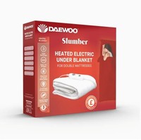 Slumber Electric Heated under Blanket Double 135x120cm 3 Heat Settings
