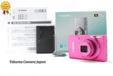 [TOP MINT w/BOX]  Canon IXY 140 Pink Compact Digital Camera 20MP 10x JAPAN #195