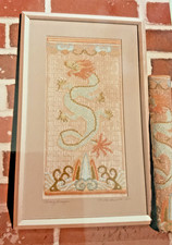 Mary Duckworth Needlepoint Chart Panting Drag...