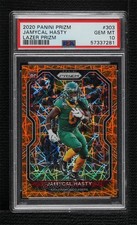 2020 Panini Prizm Rookie Lazer Prizm Jamycal Hasty #303 PSA 10 GEM MT oh4