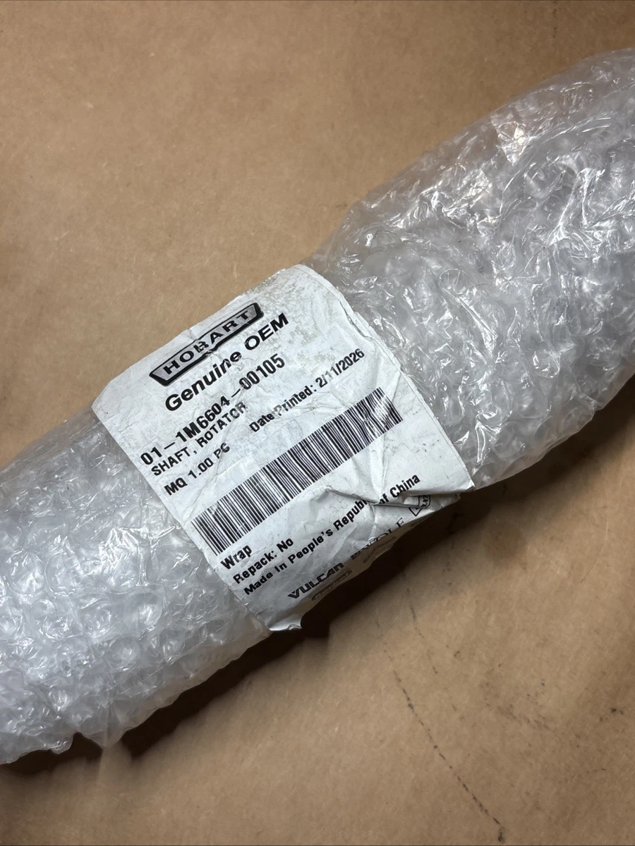 GENUINE OEM HOBART 01-1M6604-00105 SHAFT ROTATOR photo 3
