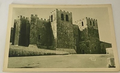 Antique Abbey of St Victor, Fortress Above Crypt In Marseille, France Postcard