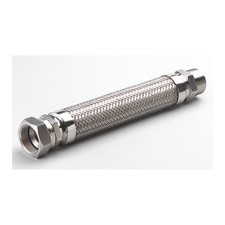 HOSE MASTER GZ075SHXJ120 Flexible Metal Hose Assembly,3/4"I.D.12" 4FJZ2