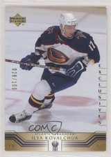 2001-02 Upper Deck UD Exclusives 28/100 Ilya Kovalchuk #242 5l2