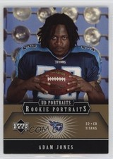 2005 Upper Deck Portraits Rookie Portraits Gold 28/75 Adam Jones #174 1k9