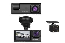 4K Dual Dash Cam Front  Rear with WiFi, Night Vision, 32GB SD Card Included