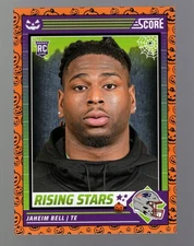 2024 Panini Score-A-Treat - Rising Stars Jaheim Bell #20 Orange Pumpkins (RC)