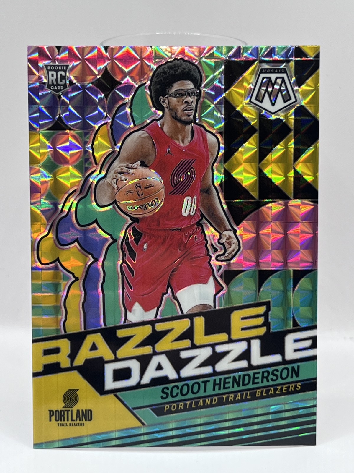 2023-24 Panini Mosaic - Razzle Dazzle Scoot Henderson #1 (RC)