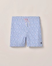 johnnie-O Boys 8-16 - Half Elastic Jr. Surf Shorts Maliblu Size 10