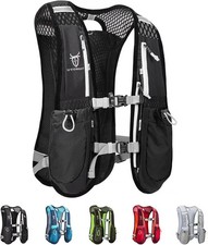 UTOBEST Unisex Backpacks Lightweight Hydration Pack Running Vest 5L Capacity