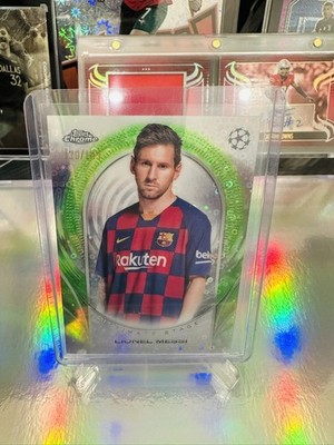 Lionel Messi Topps Chrome UEFA Limited /199 Soccer Card
