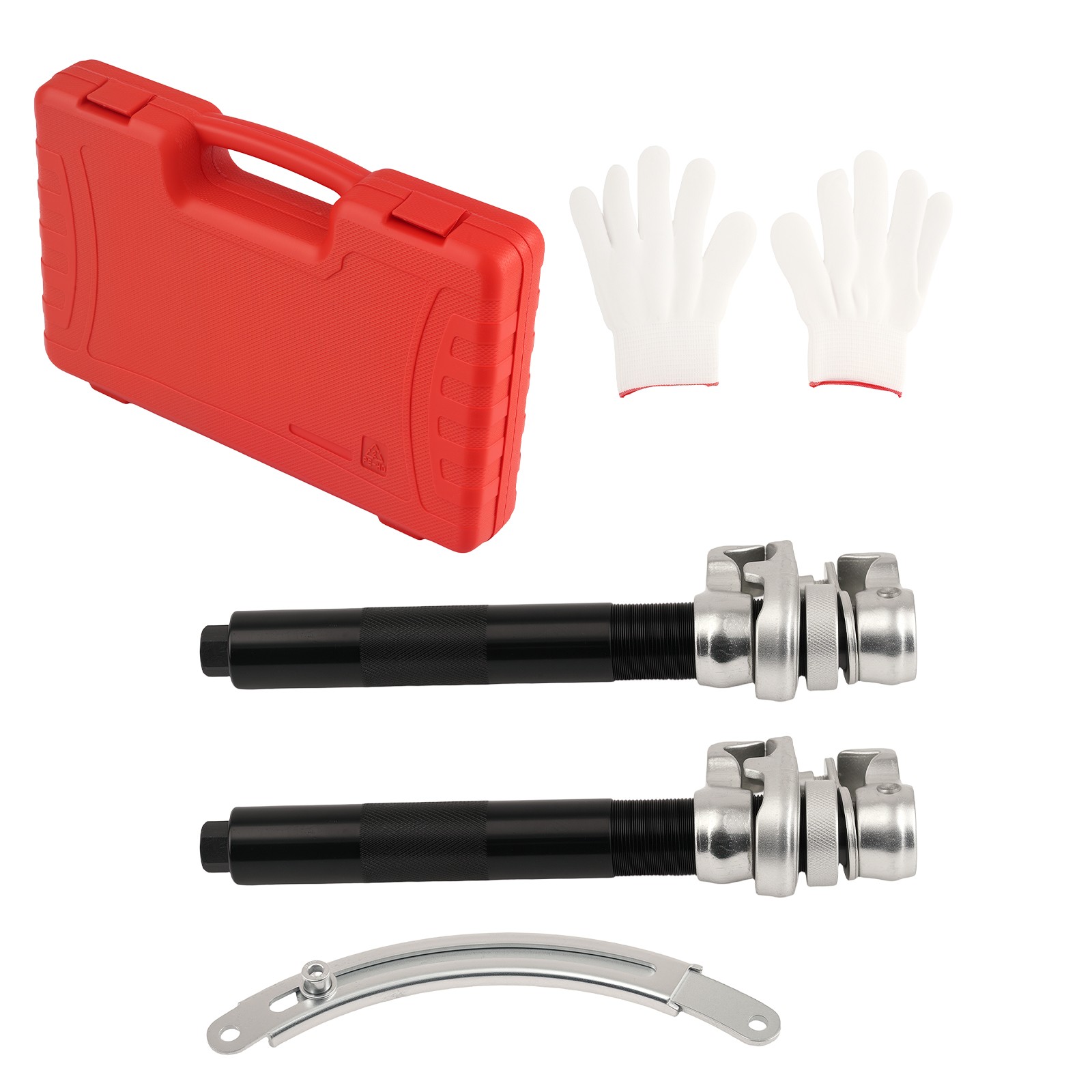 2PC Coil Spring Compressor Hook Strut Clamp Suspension Car Auto Tool Set