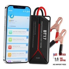 Professional 12V-24V Battery Tester, Precise Battery Testing, Internal