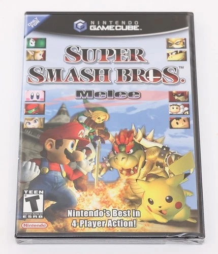 Super Smash Bros Melee - Nintendo GameCube NTSC NFS Not For Sale - New & Sealed