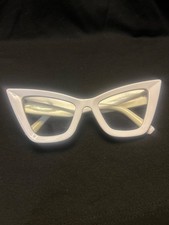 Vintage White Cateye Eyewear