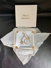 Vassoio portagioie ceramica stile Patek Philippe orologio da tasca collana design quadrato