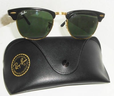 100%Original+Ray-Ban RB3016 Clubmaster sunglasses, 49 mm+Made In Italy+