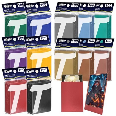 Durable 1200ct Matte Card Sleeves - Waterproof & Dustproof for Collectibles