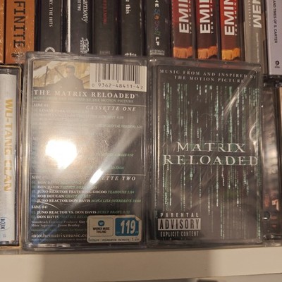 The Matrix Reloaded FULLY PLAY GRADED  DOUBLE cassette album