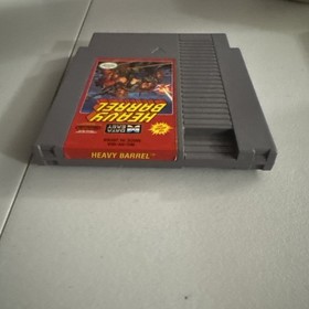 Heavy Barrel - 1990 NES Nintendo Game - Cart - Nintendo sleeve 