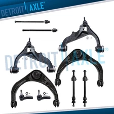 4WD Front Upper Lower Control Arm Tie Rods Sway Bars for 2006 2007 2008 Ram 1500