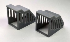 2x N Gauge Platform Underpass Walkways – Model Train Scenery 1:148