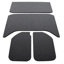 Design Engineering 50137 Boom Mat Sound Deadening Headliner 4 Piece Kit Black