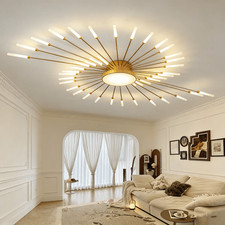 Metall LED Kronleuchter 42+1 Köpfe  Modern Deckenleuchte Wohnzimmer Deckenlampe