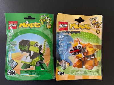 LEGO Mixels Figures  (Lot of 2) New/Sealed - Spugg (41542) and Glurt (41519)