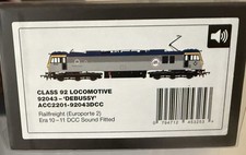 Accurascale ACC2201-92043 Debussy Class 92043 Electric Loco Dcc Sound Fitted