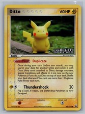 Ditto 63/113 (Pikachu) Delta Species Reverse Holo Near Mint on eBay
