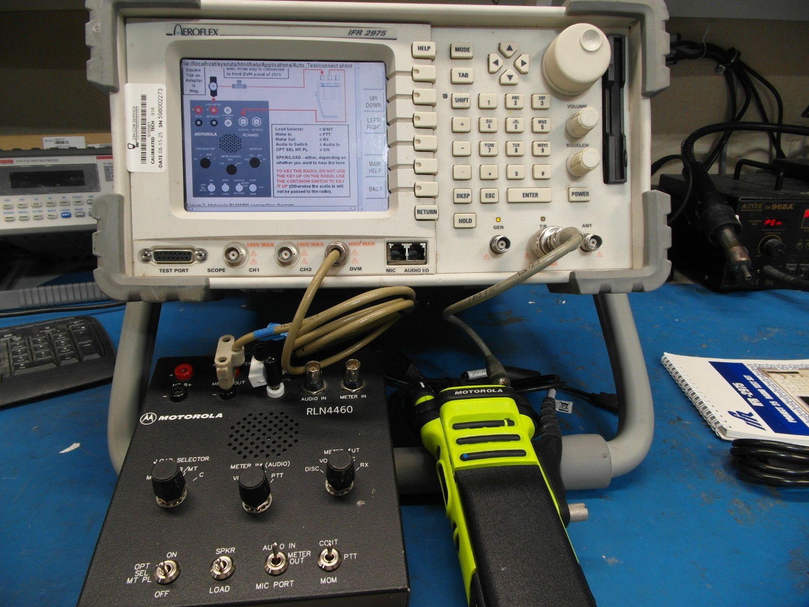 Aeroflex / IFR 2975 Service Monitor ALL OPTIONS CALIBRATED &TESTED