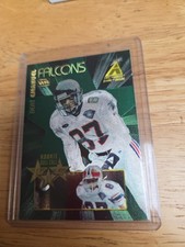 1995 Pinnacle Zenith Bert Emanuel Rookie Roll Call RC15 Falcons /1200 Card Foil. rookie card picture